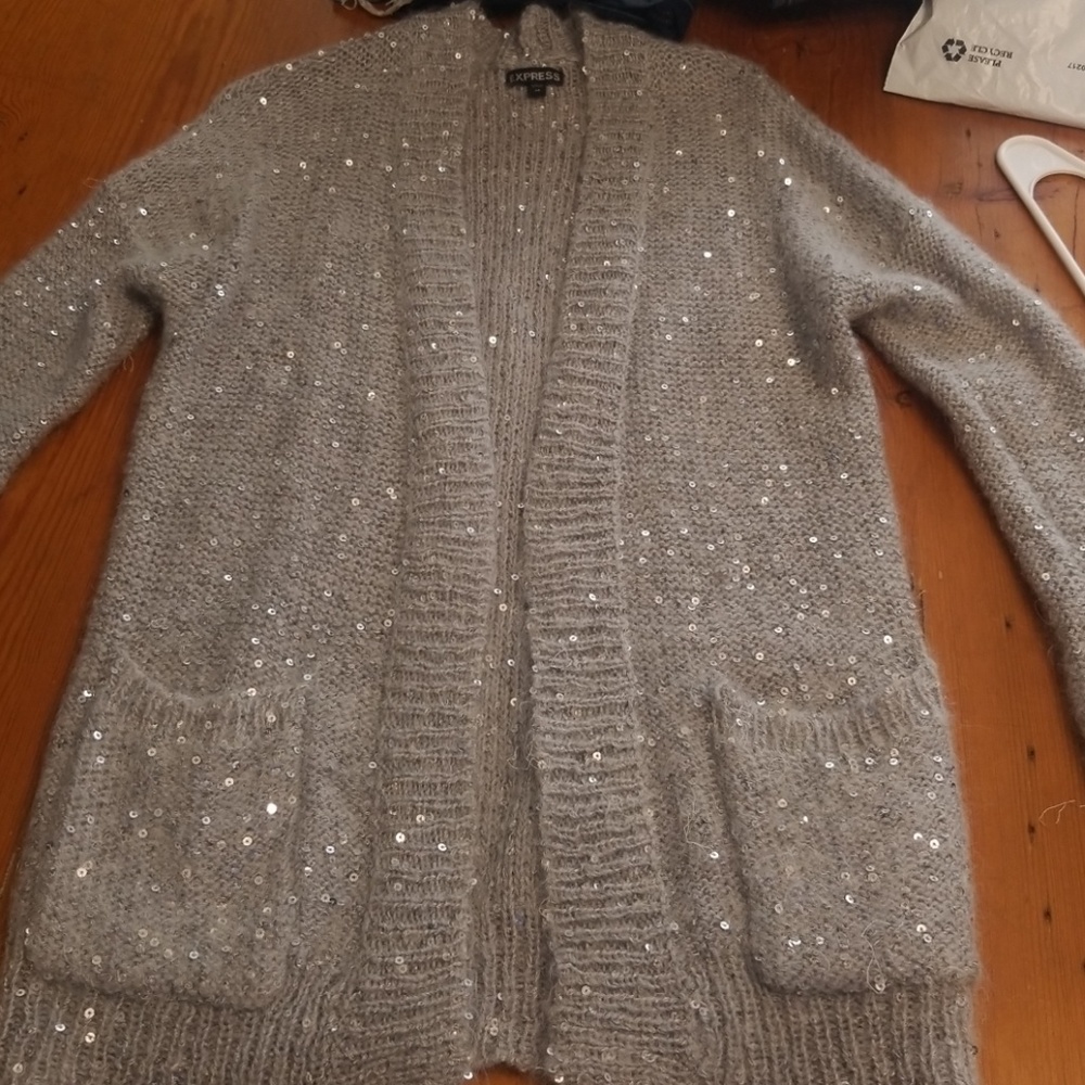 Express sweater cardigan